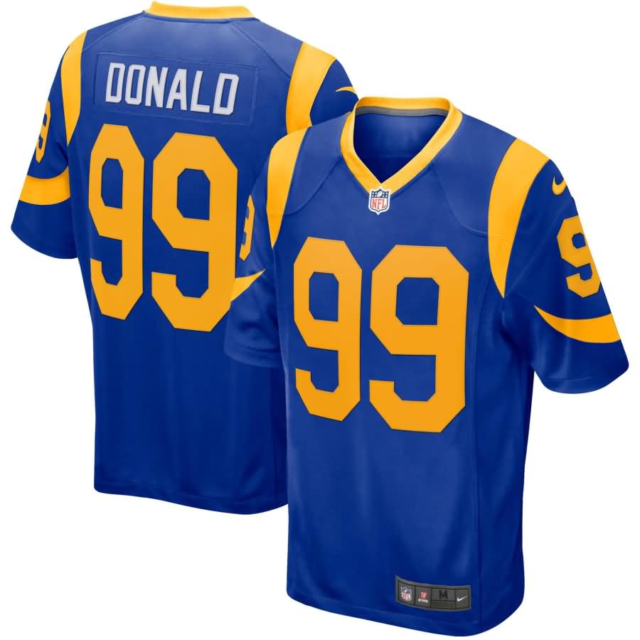 Aaron Donald Los Angeles Rams Nike Player Game Jersey - Royal