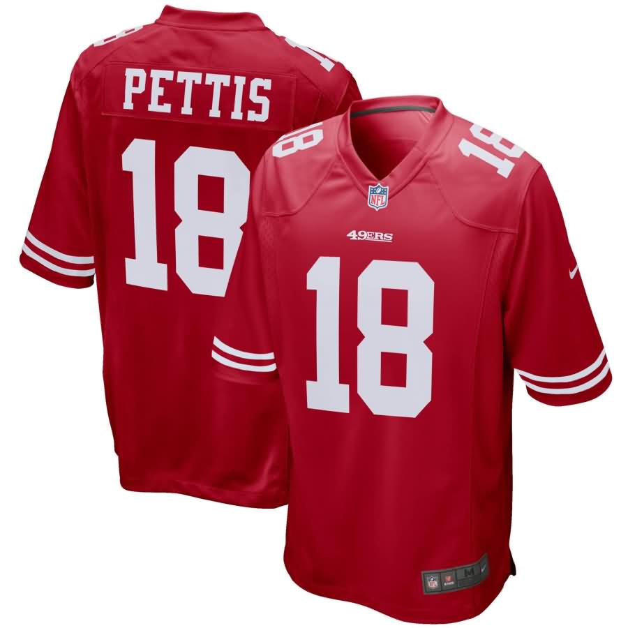 Dante Pettis San Francisco 49ers Nike Player Game Jersey - Scarlet