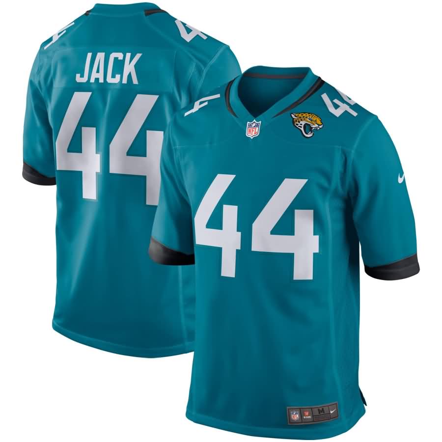 Myles Jack Jacksonville Jaguars Nike Player Game Jersey - Teal