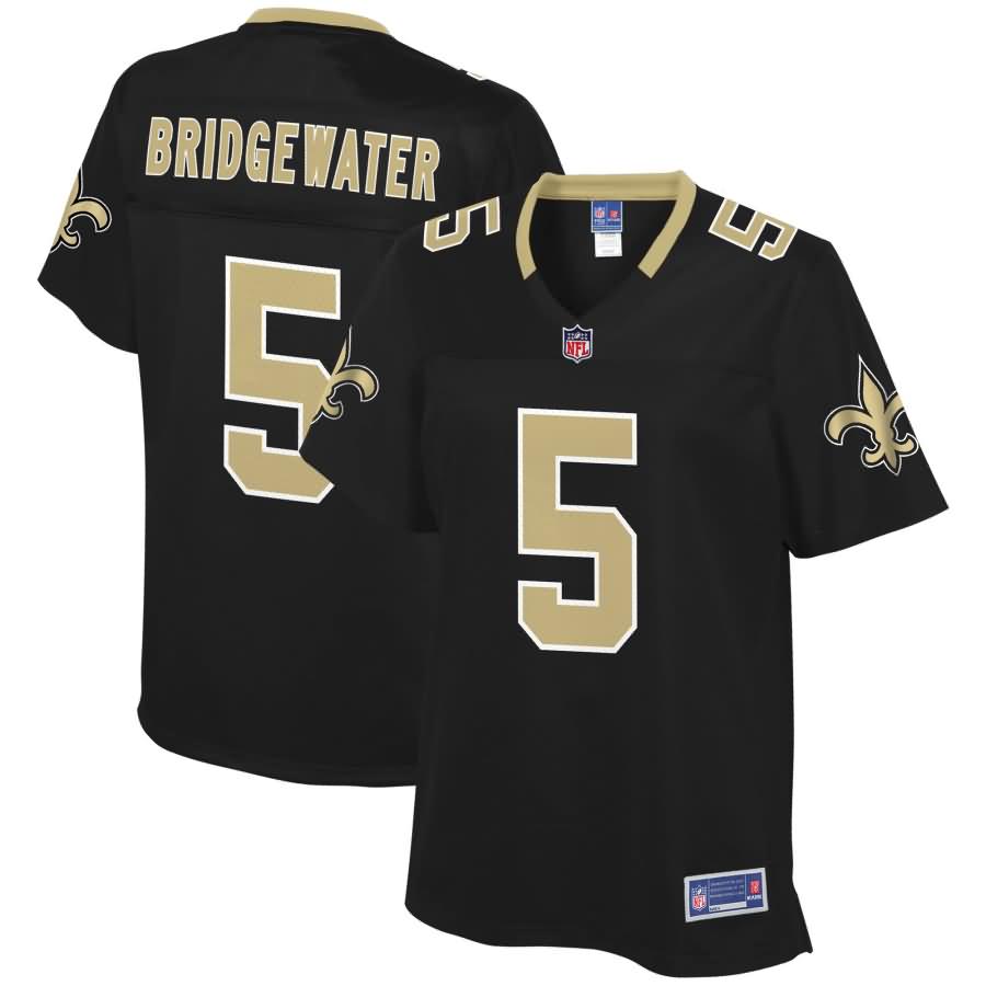 Teddy Bridgewater New Orleans Saints NFL Pro Line Women's Player Jersey - Black