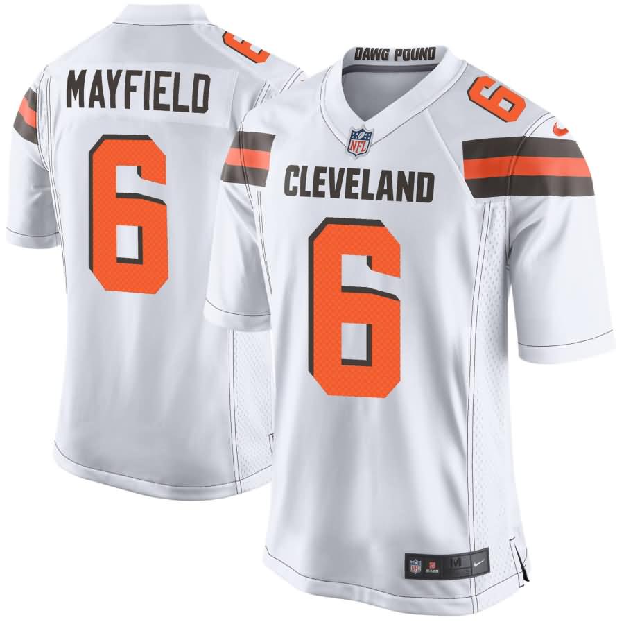 Baker Mayfield Cleveland Browns Nike Youth Player Game Jersey - White