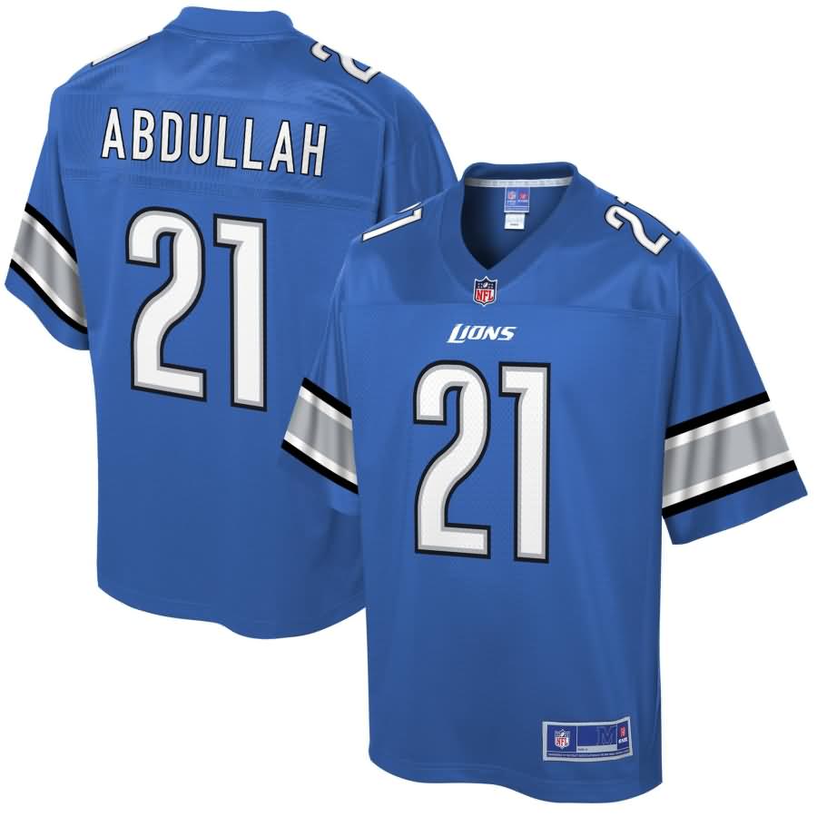 Ameer Abdullah Detroit Lions NFL Pro Line Historic Logo Player Jersey - Blue