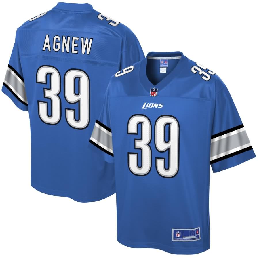 Jamal Agnew Detroit Lions NFL Pro Line Historic Logo Player Jersey - Blue
