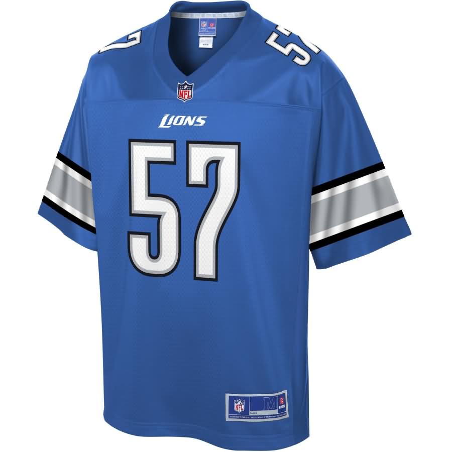 Eli Harold Detroit Lions NFL Pro Line Historic Logo Player Jersey - Blue