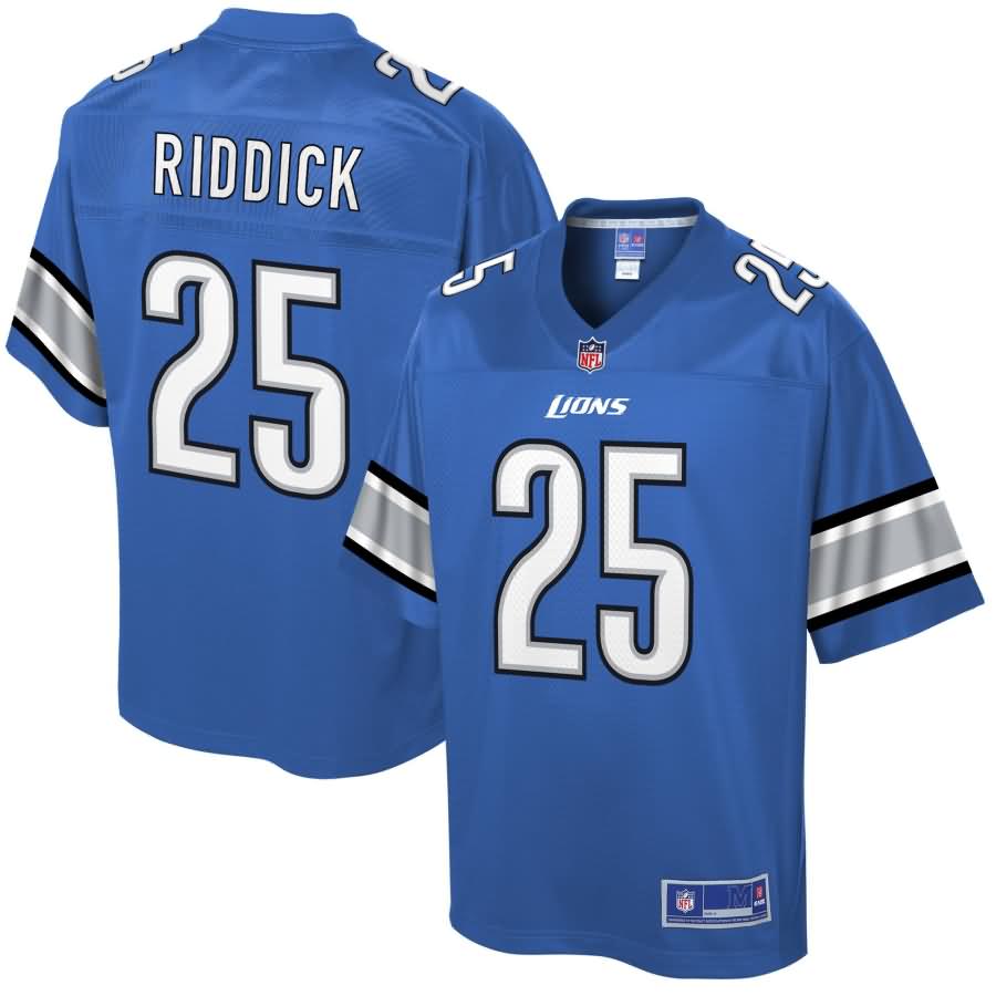 Theo Riddick Detroit Lions NFL Pro Line Historic Logo Player Jersey - Blue