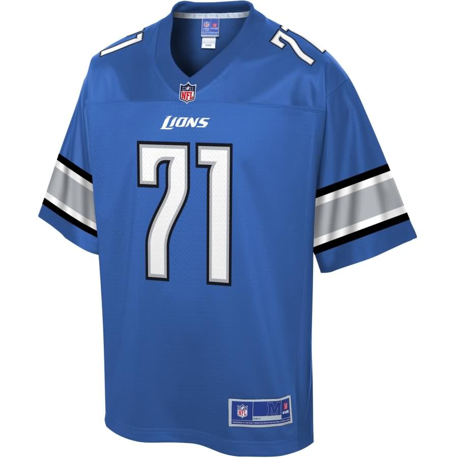 Rick Wagner Detroit Lions NFL Pro Line Historic Logo Player Jersey - Blue