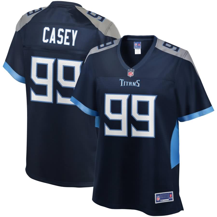 Jurrell Casey Tennessee Titans NFL Pro Line Women's Jersey - Navy