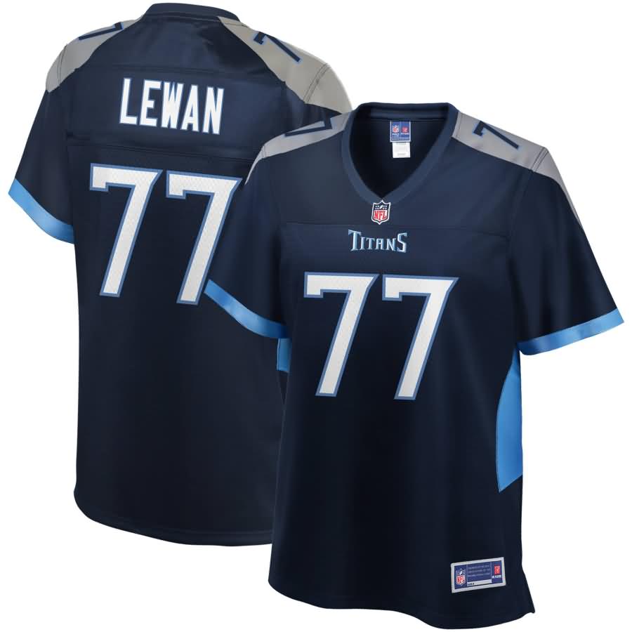 Taylor Lewan Tennessee Titans NFL Pro Line Women's Jersey - Navy