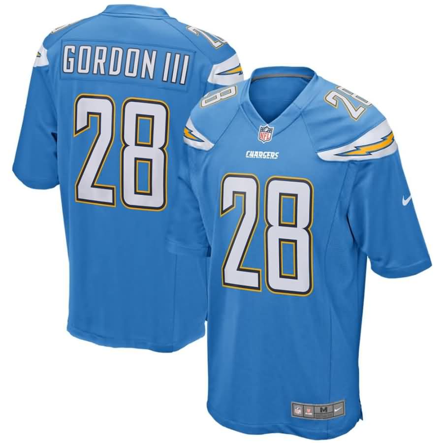 Melvin Gordon Los Angeles Chargers Nike Game Jersey - Powder Blue