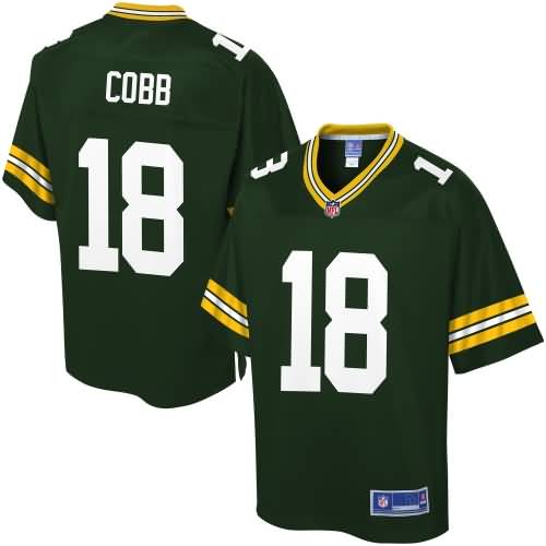 Pro Line Men's Green Bay Packers Randall Cobb Team Color Jersey